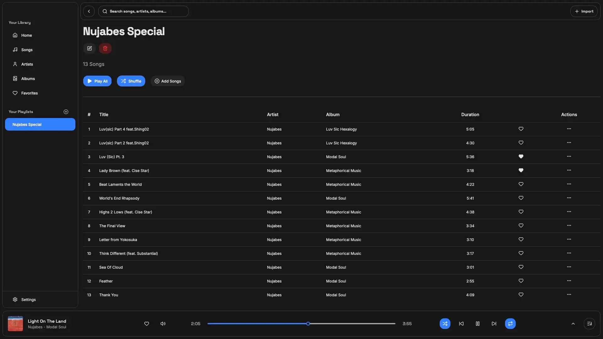 Custom Playlists