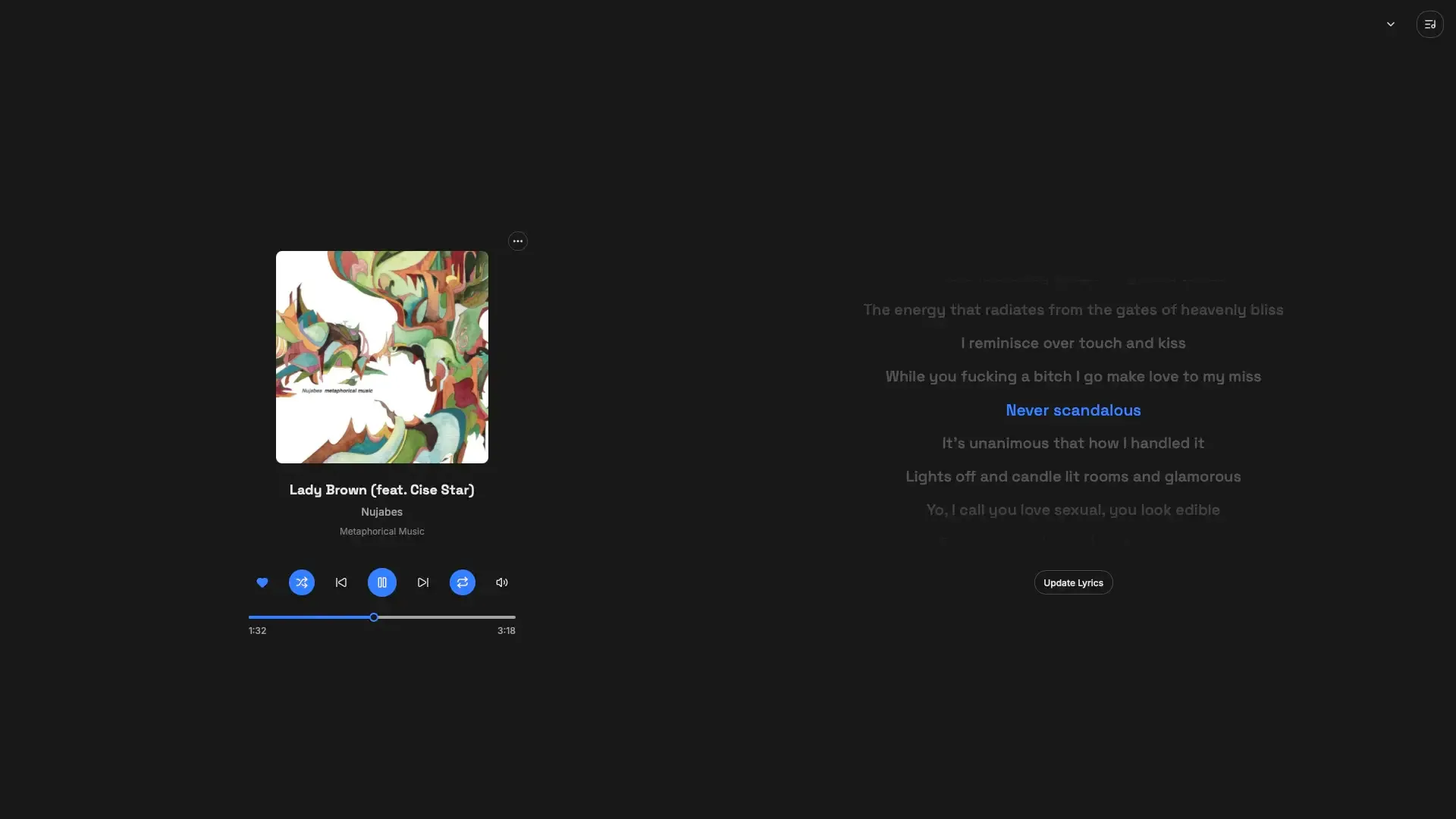 Playback with Lyrics